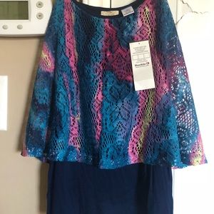 Daytrip crochet overlay tank top